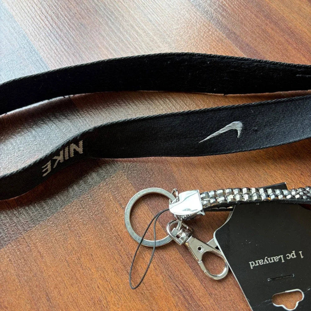 Sparkly Rhinestone Lanyard‎ Neck Strap Keychain Holder Bundle 3pk
